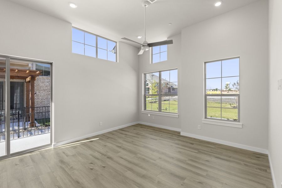 Spacious, unfurnished interior of a new home in Woodbridge Villas, Wylie (Image 18). Spacious, unfurnished interior of a new home in Woodbridge Villas, Wylie (Image 18).