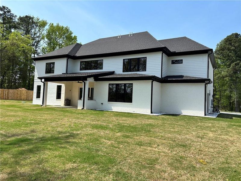 Exterior details and patio area of a home in , Buford (Image 38).