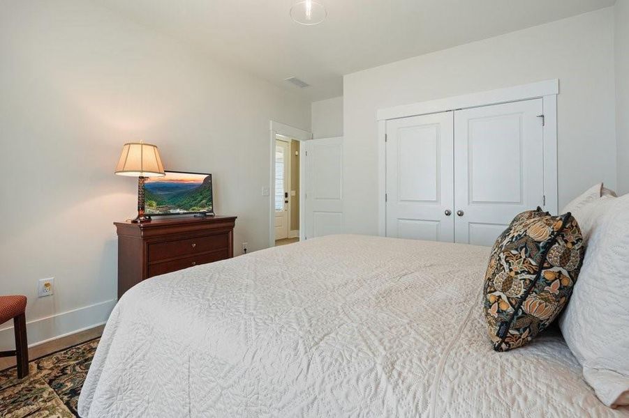 Furnished interior view inside a new home in Soleil Belmont Park, Canton (Image 39). Furnished interior view inside a new home in Soleil Belmont Park, Canton (Image 39).