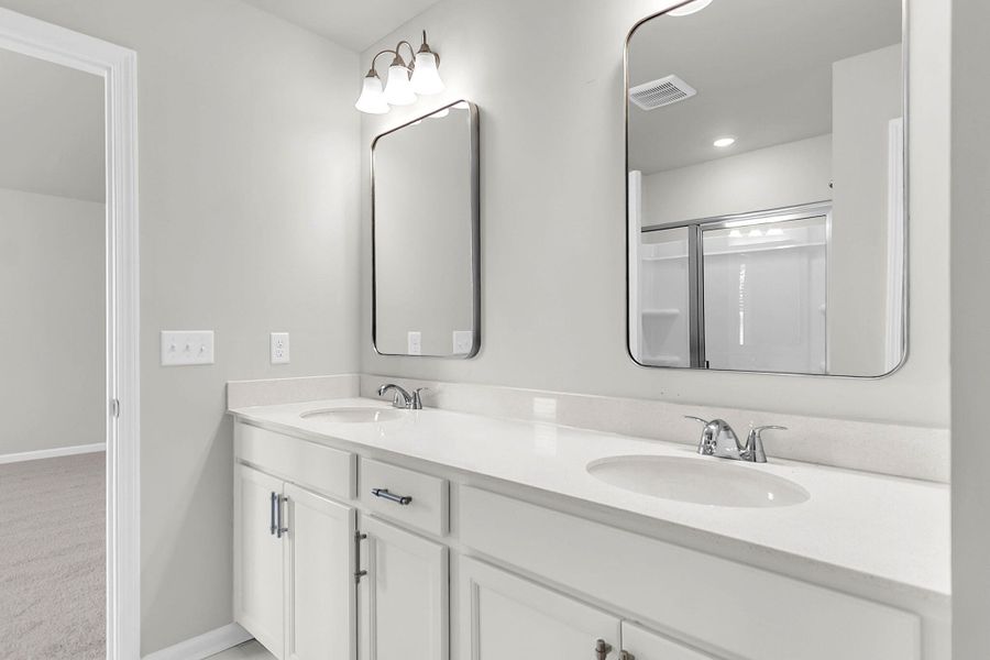 Furnished interior view inside a new home in Wildcat Chase, Summerville (Image 8).