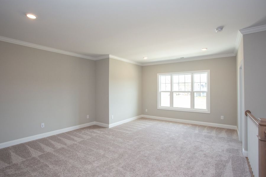 Representative unfurnished interior of a home built from the Statesville by Caruso Homes in Sauls Landing, Zebulon (Image 100). Representative unfurnished interior of a home built from the Statesville by Caruso Homes in Sauls Landing, Zebulon (Image 100).