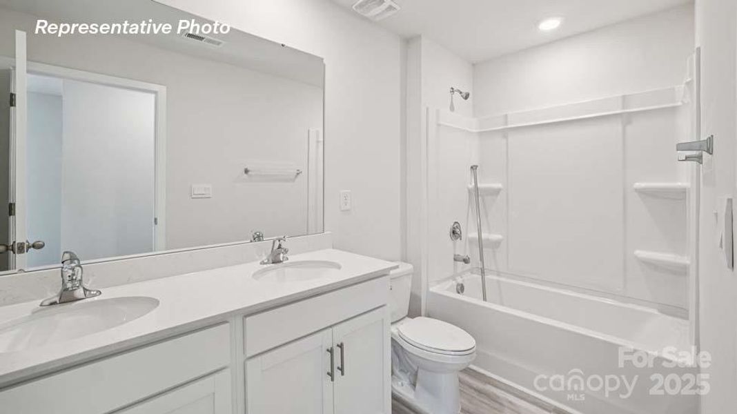 Furnished interior view inside a new home in Huffman Ridge, Hickory (Image 7).