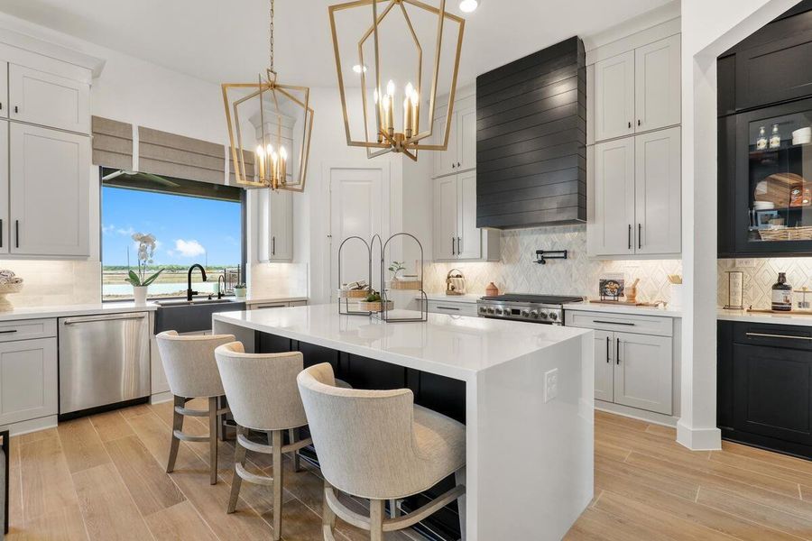 Monterey Model Home Kitchen