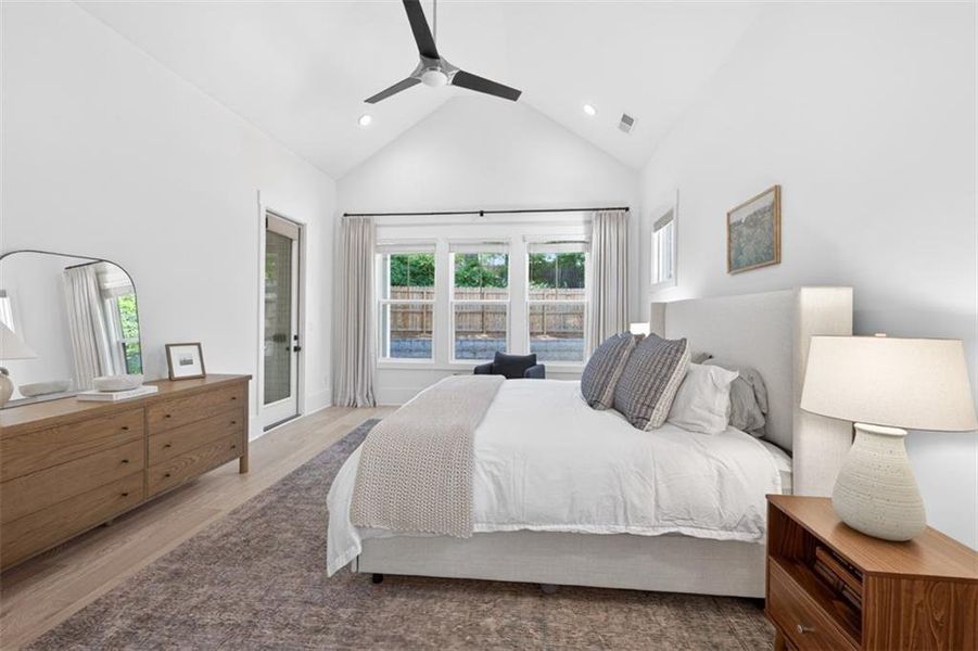 Furnished interior view inside a new home in Town Farms, Peachtree Corners (Image 60).