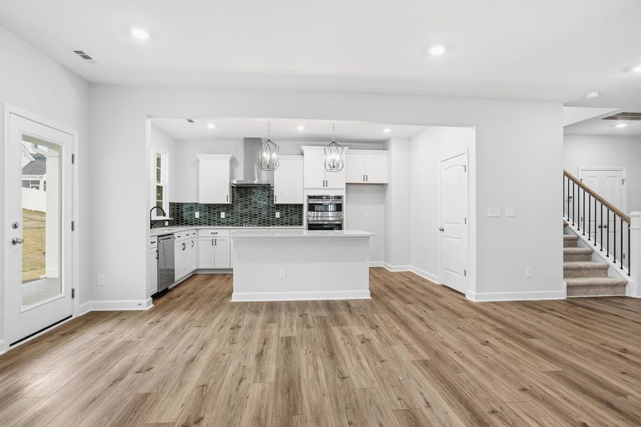 Spacious, unfurnished interior of a new home in Renaissance at White Oak, Garner (Image 21).