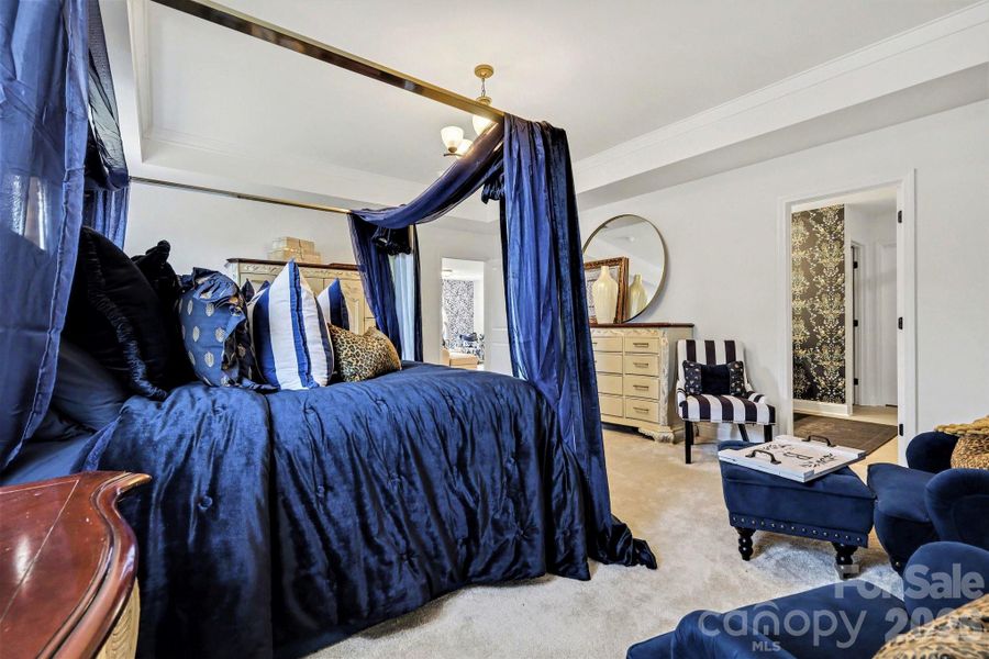 Furnished interior view inside a new home in Lakeside Glen, York (Image 33).