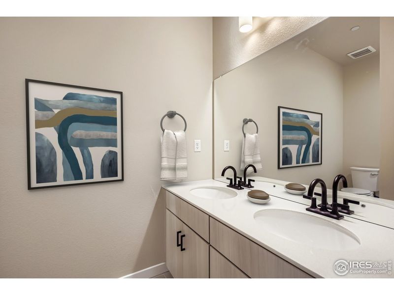 Furnished interior view inside a new home in Waterfield, Fort Collins (Image 13).