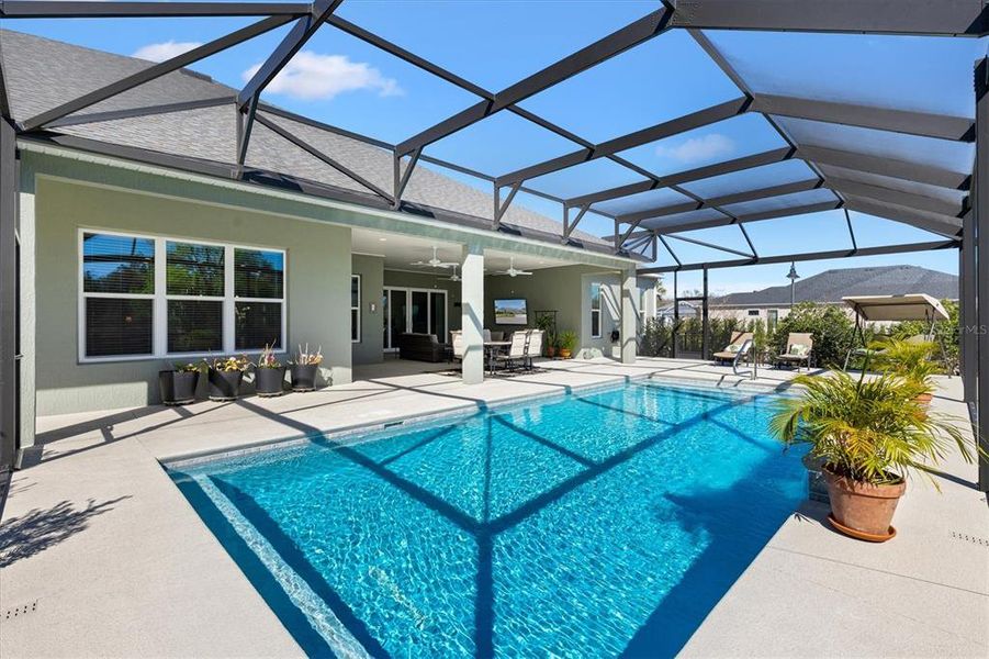 Exterior details and patio area of a home in , The Villages (Image 29).