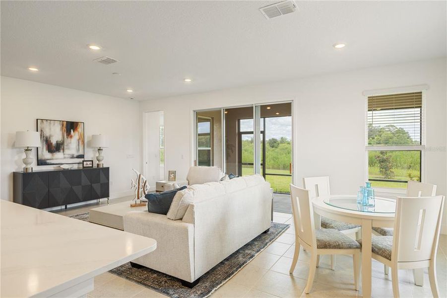 Furnished interior view inside a new home in Ocala Preserve, Ocala (Image 12).