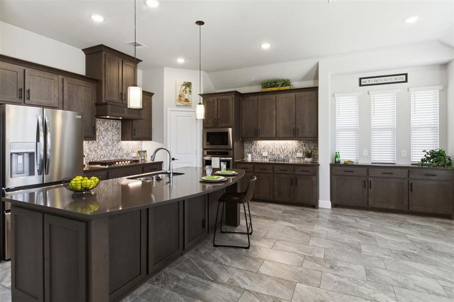 Furnished interior view inside a new home in , Midlothian (Image 10).
