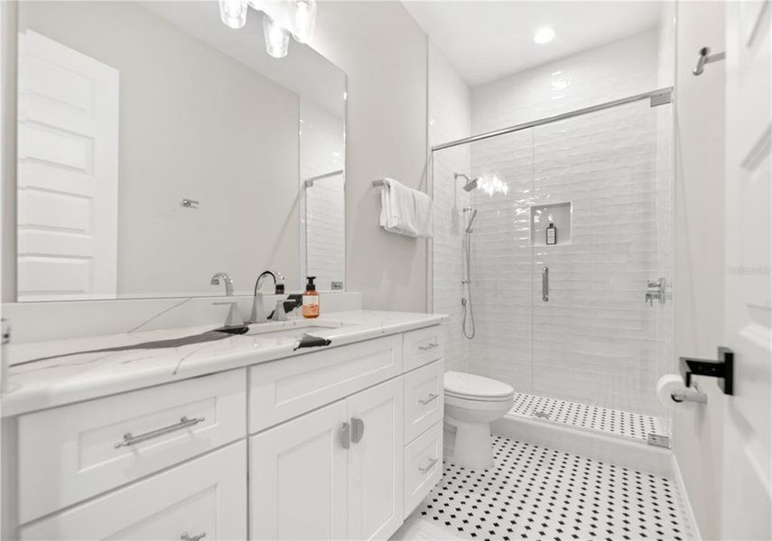 Furnished interior view inside a new home in , Flagler Beach (Image 63).