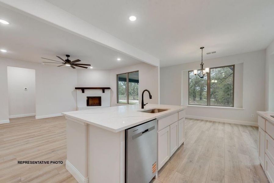 Furnished interior view inside a new home in , Boyd (Image 5).