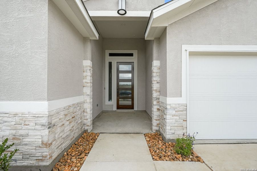 Exterior details and patio area of a home in Alsatian Oaks, Castroville (Image 28). Exterior details and patio area of a home in Alsatian Oaks, Castroville (Image 28).