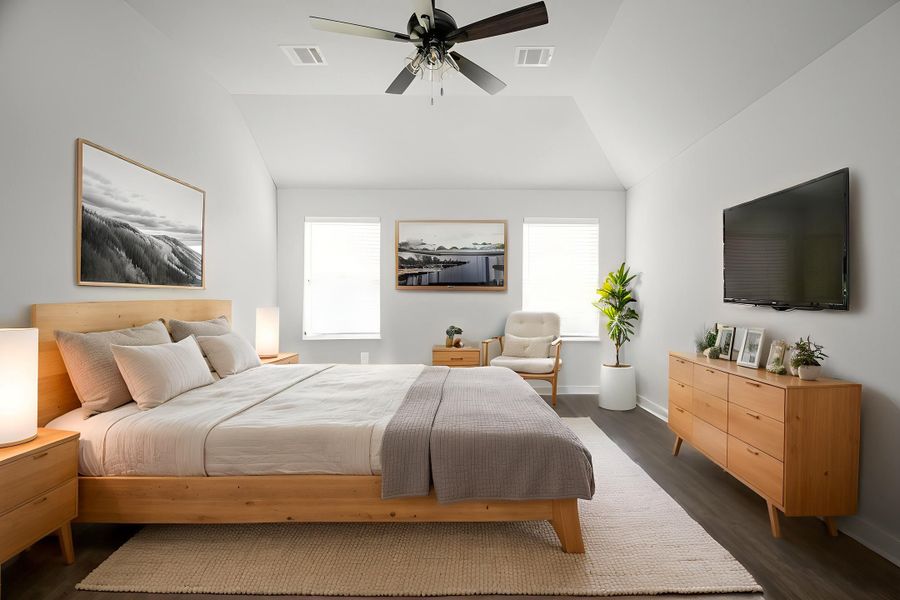 Representative furnished interior of a home built from the The Lily by Avonley Homes in Bonham Trace, Bryan (Image 15).
