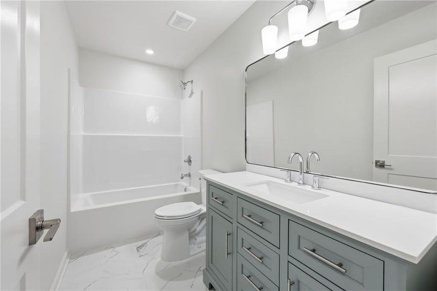 Furnished interior view inside a new home in , Gainesville (Image 8).