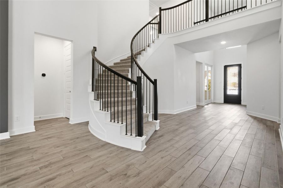 Spacious, unfurnished interior of a new home in The Trails, New Caney (Image 15). Spacious, unfurnished interior of a new home in The Trails, New Caney (Image 15).