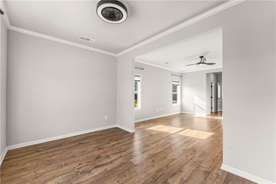 Spacious, unfurnished interior of a new home in , Dahlonega (Image 46). Spacious, unfurnished interior of a new home in , Dahlonega (Image 46).