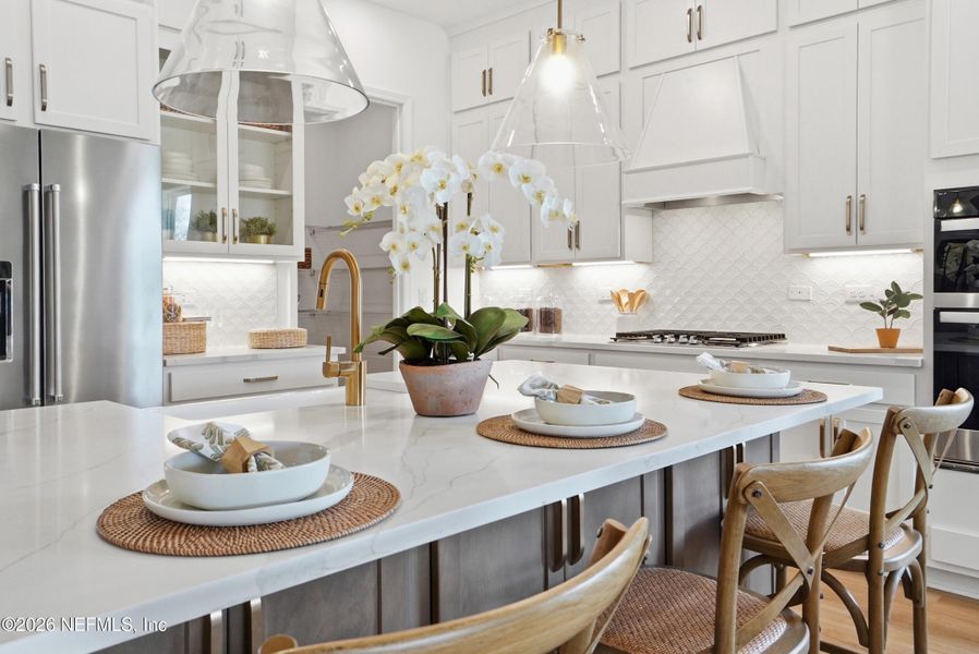 Furnished interior view inside a new home in , St. Augustine (Image 5).