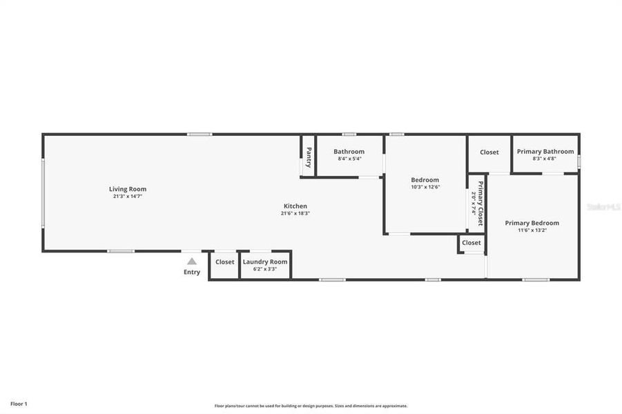 2D floor plan layout of this home in , Sarasota, FL (Image 3).