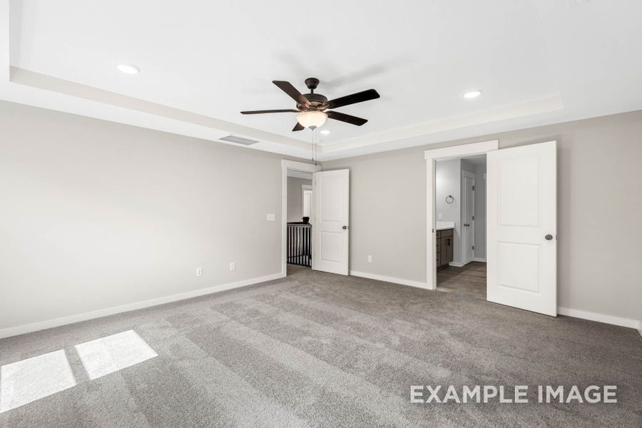 Representative unfurnished interior of a home built from the The Henry A-BF by Davidson Homes LLC in Bradshaw Farms, Mount Juliet (Image 22).