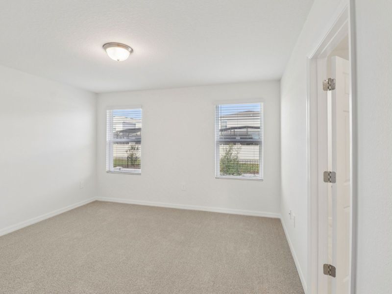 Spacious, unfurnished interior of a new home in Cagan Crossings West, Clermont (Image 11). Spacious, unfurnished interior of a new home in Cagan Crossings West, Clermont (Image 11).