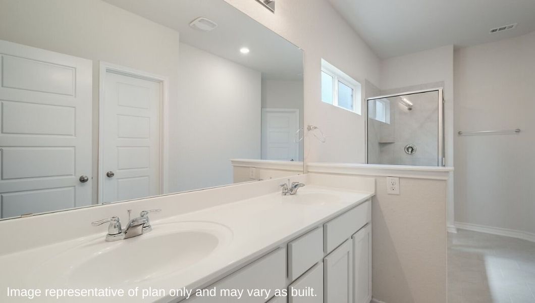 Representative furnished interior of a home built from the The Caspian by D.R. Horton in The Birch at Spencer Ranch, Boerne (Image 8).