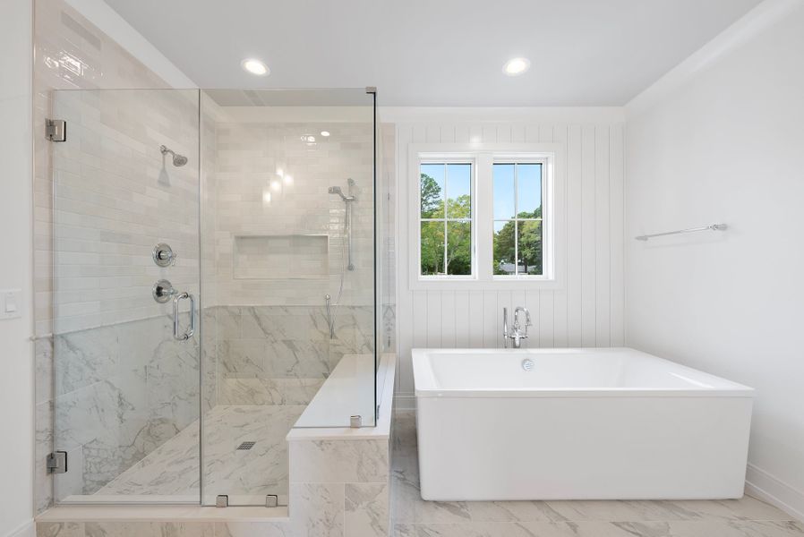 Representative furnished interior of a home built from the Abigail by Homes by Dickerson in The Founding at Blue Ridge, Raleigh (Image 15).