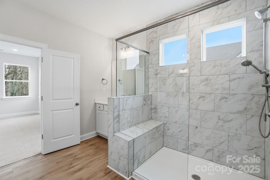 Primary Bathroom with Luxury Shower