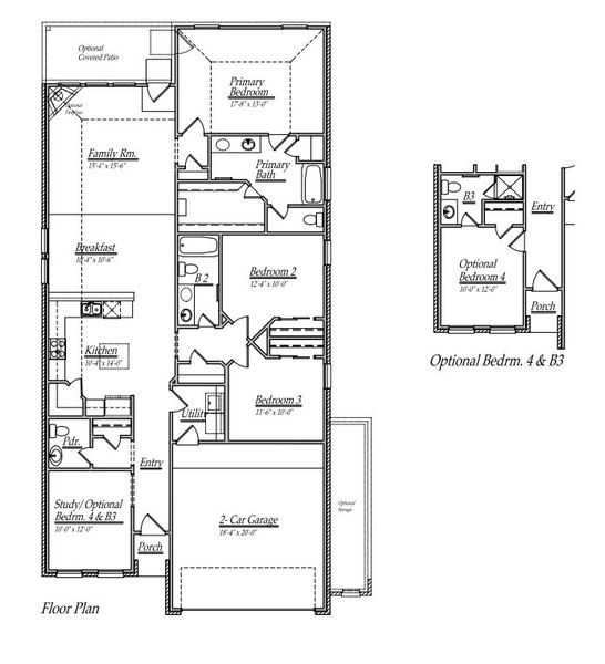 2D floor plan layout of this home in Olympia Fields, Fresno, TX (Image 2). 2D floor plan layout of this home in Olympia Fields, Fresno, TX (Image 2).
