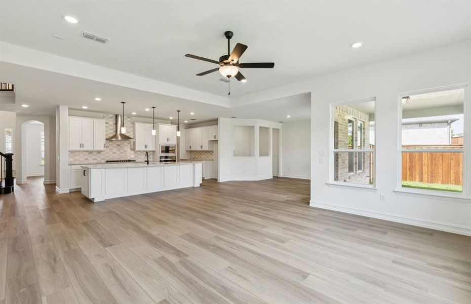 View of kitchen from gathering room View of kitchen from gathering room