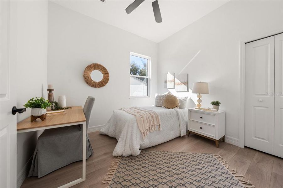 Furnished interior view inside a new home in , Dunedin (Image 31).