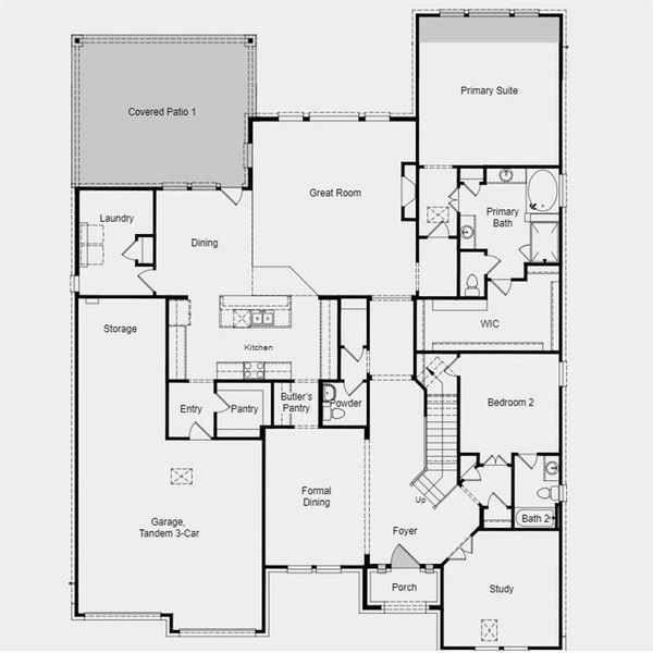 Floorplan Level 1