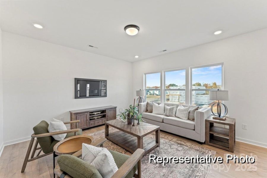 Furnished interior view inside a new home in , New London (Image 3).