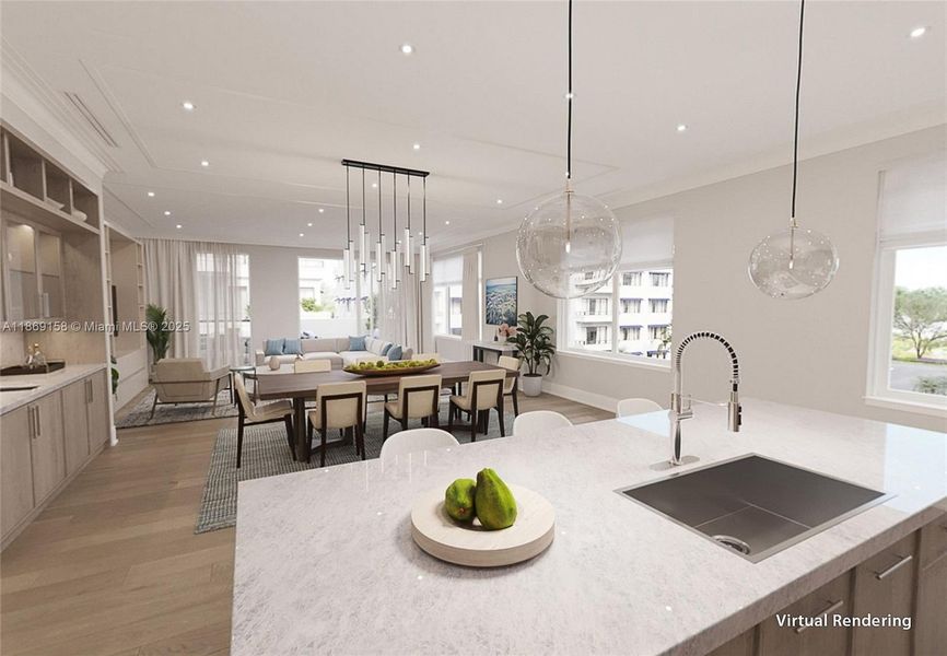 Furnished interior view inside a new home in , Juno Beach (Image 18).