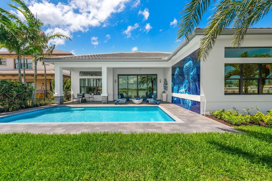 Representative exterior details of a home built from the Adonis by GL Homes in Apex at Avenir, Palm Beach Gardens (Image 17). Representative exterior details of a home built from the Adonis by GL Homes in Apex at Avenir, Palm Beach Gardens (Image 17).