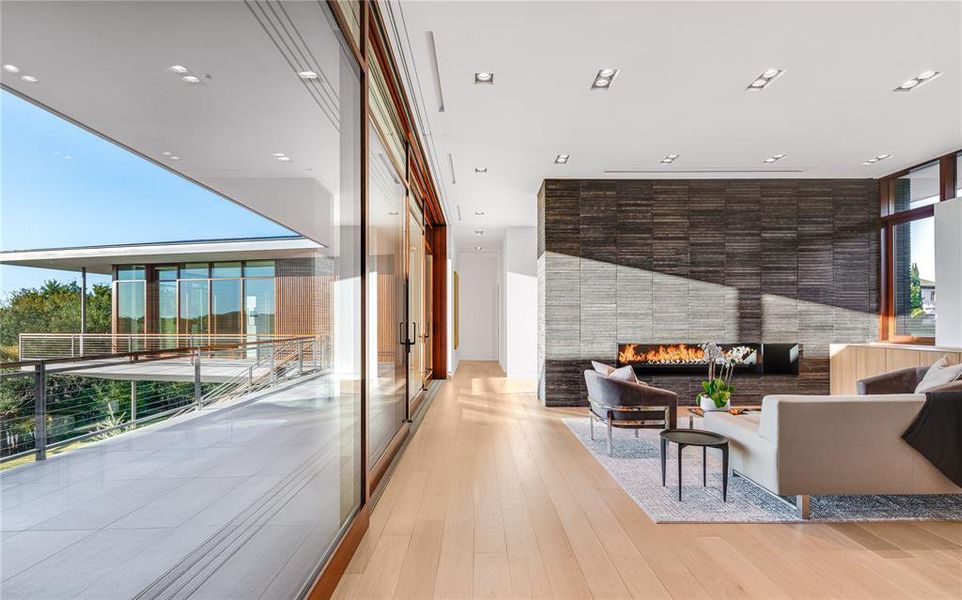 Main living area with majestic views.