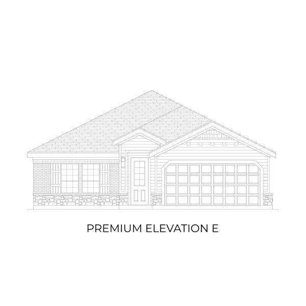 Representative rendering of the exterior for the Madison Select 2F by First Texas Homes (Image 8).