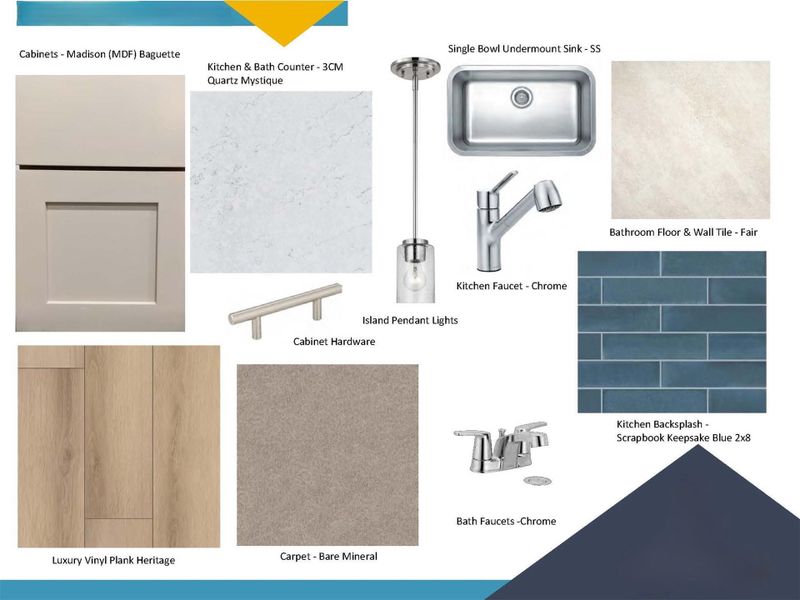 Sample of building materials used in homes in Heritage, Dripping Springs (Image 4). Sample of building materials used in homes in Heritage, Dripping Springs (Image 4).