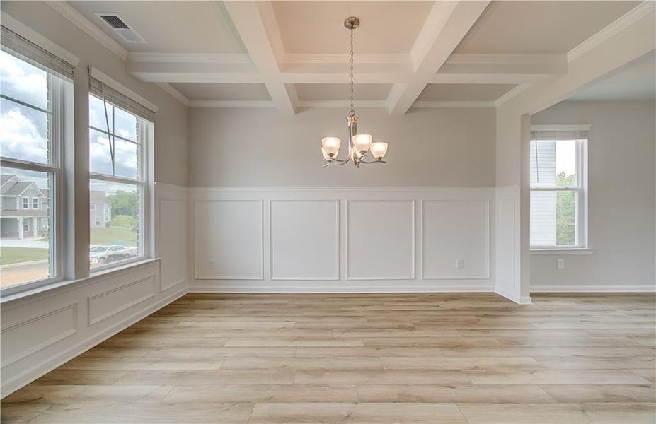 Spacious, unfurnished interior of a new home in Chapel Hill, Newnan (Image 8).