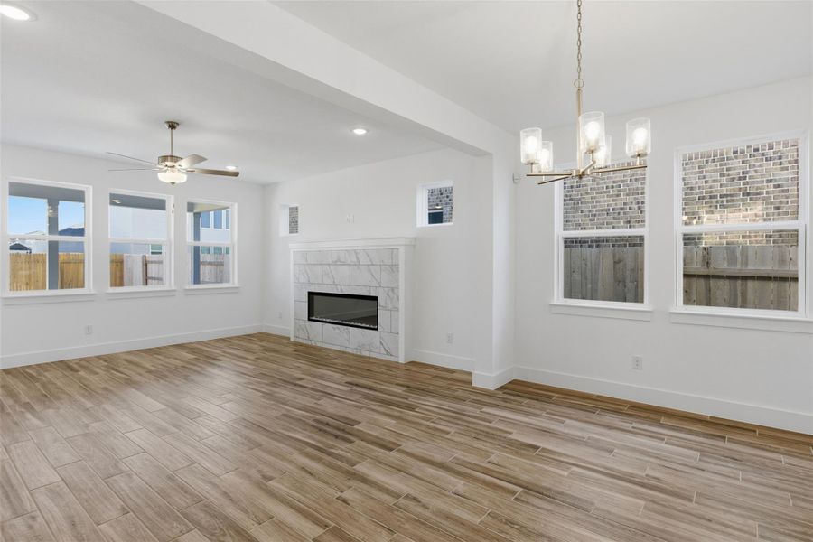 Spacious, unfurnished interior of a new home in Enclave at Cele, Pflugerville (Image 20).