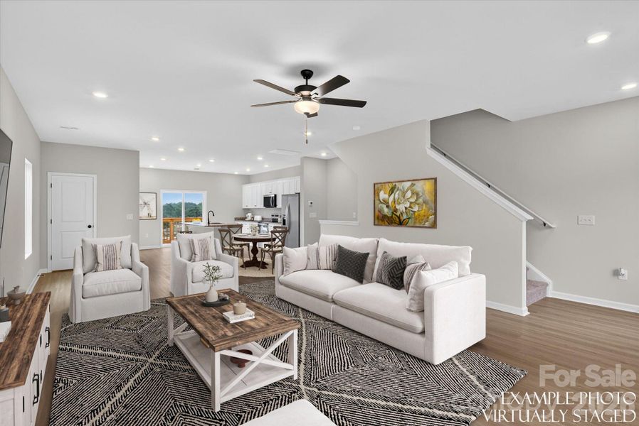 Furnished interior view inside a new home in Rhyne Court, Gastonia (Image 12).