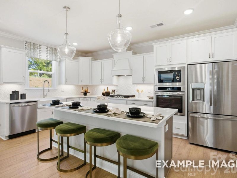 Furnished interior view inside a new home in Windgate, Mooresville (Image 8).