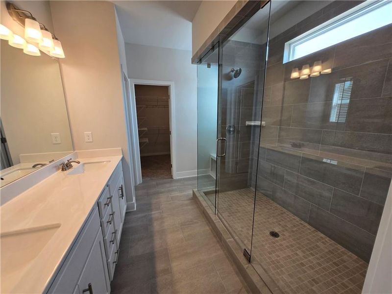 Furnished interior view inside a new home in Pinecrest Ridge, Dacula (Image 11).