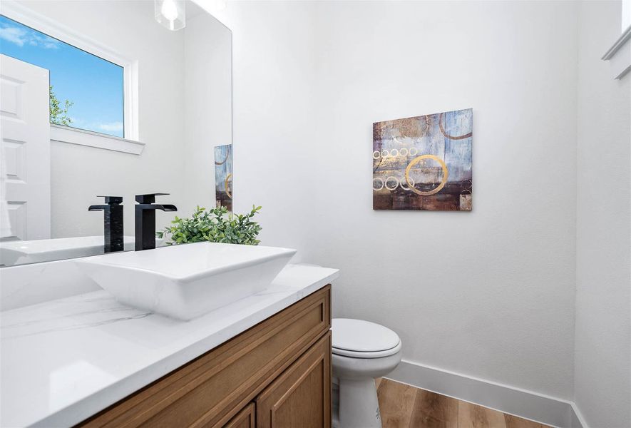 Powder Room Second Floor