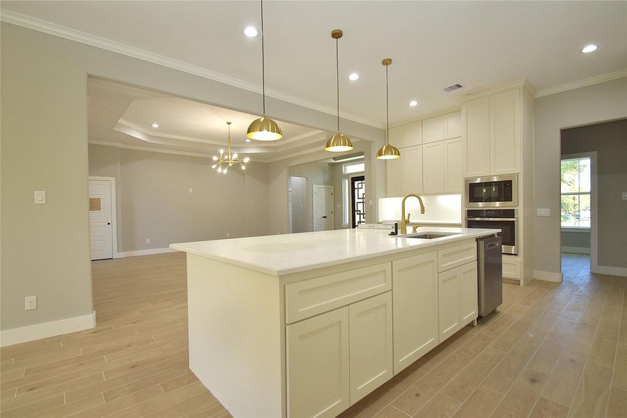 Furnished interior view inside a new home in , Huntsville (Image 10).
