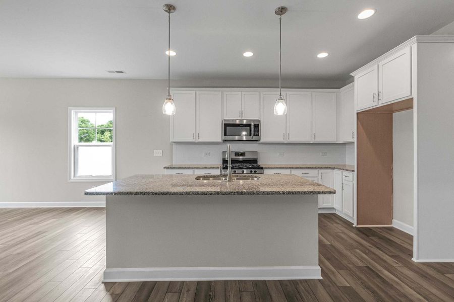 Representative furnished interior of a home built from the Dogwood by Caviness & Cates Communities in Maggie Way, Wendell (Image 101).