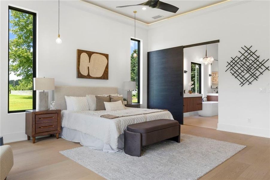 Furnished interior view inside a new home in , McDonough (Image 59).