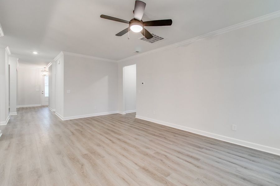 Spacious, unfurnished interior of a new home in Hendrix Farms, Lexington (Image 18). Spacious, unfurnished interior of a new home in Hendrix Farms, Lexington (Image 18).