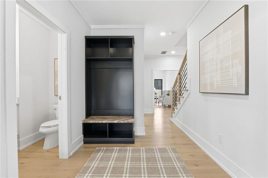 Furnished interior view inside a new home in , Canton (Image 16). Furnished interior view inside a new home in , Canton (Image 16).