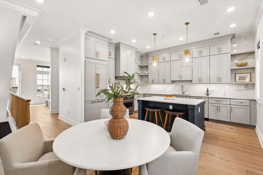 Furnished interior view inside a new home in , Charleston (Image 4).